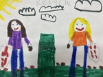 Clara Fricke, Kindergarten, Mrs. Kaneshiro's class, Clinton-Massie